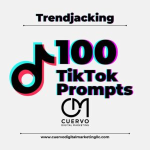 100 Prompts Profesionales para Trendjacking en TikTok